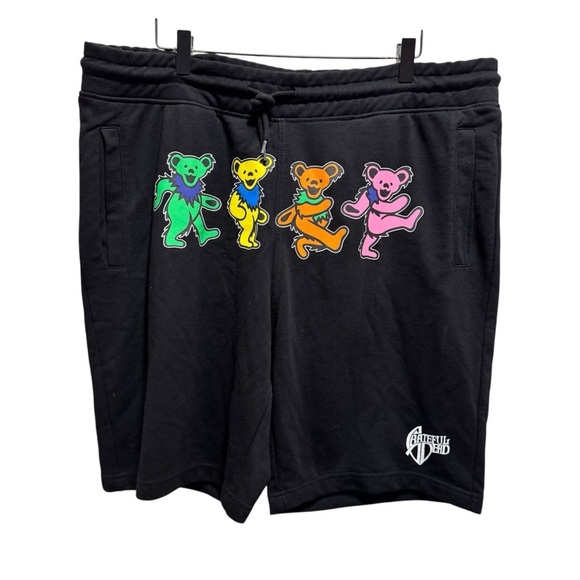 Grateful Dead x H&M Walking Bears Shorts Size XL - Picture 1 of 9